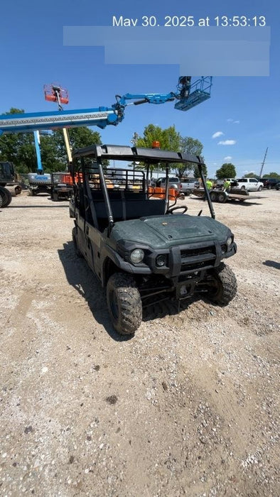Kawasaki Mule PRO-DXT Standard Options, Backup Alarm, Beacon, Plastic Hard Top, Poly Windshield, Horn Kit