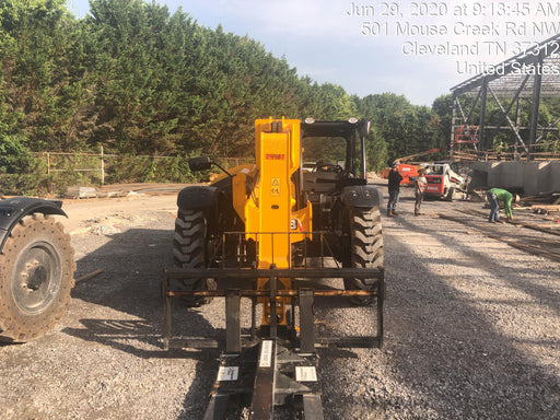 2020 JCB 509-42 Canopy, Solid Tires, Work Lights, Beacon, Aux Hydraulics, Back up Alarm, Lifting Eye, ES Decals