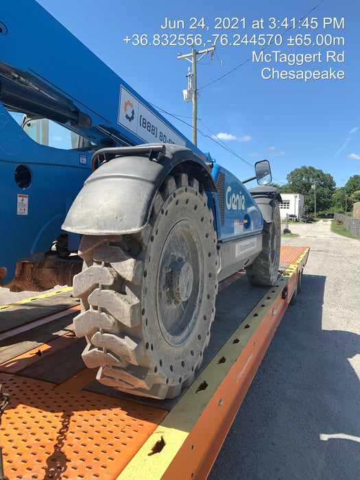 2020 Genie GTH-636 Cab/Heat/Air, Solid Tires, Work Lights, Beacon, Aux Hydraulics, Back up Alarm