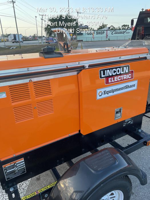 2022 Lincoln Electric LE400 Kubota V1505, Trlr, Cable Rack, Light Kit, ES Decals, T3