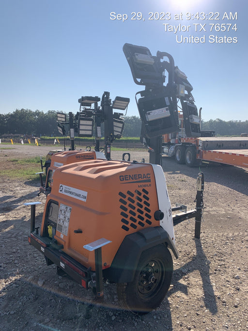 2023 Generac MLT2 Diesel, Flex Switch 120V Input, Powerzone Controller, (4) 320W LED Lights, 4kW Generator, 39.9 Gal Fuel Tank, 2" Ball, T3