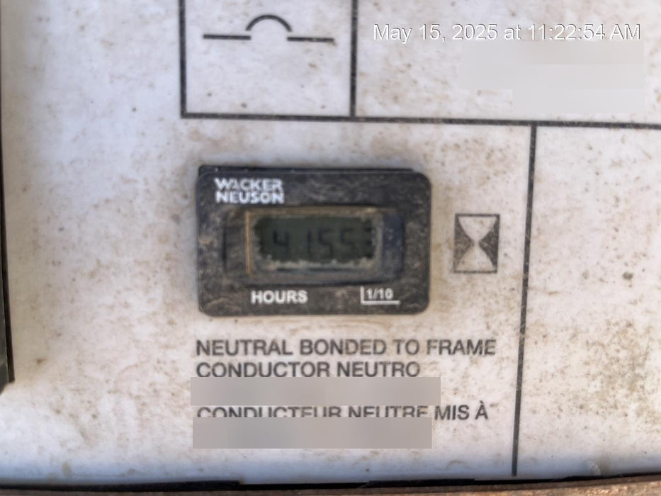 2019 Wacker Neuson LTV6L-MH Standard Options, ES Track Hardware, Fuel Level Sensor