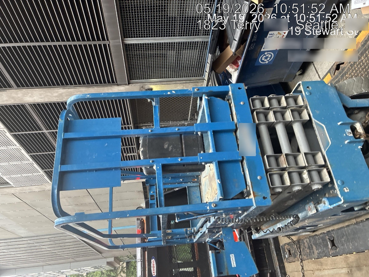 2019 Genie GS-1930 Half Height Swing Gate, 800W Inverter