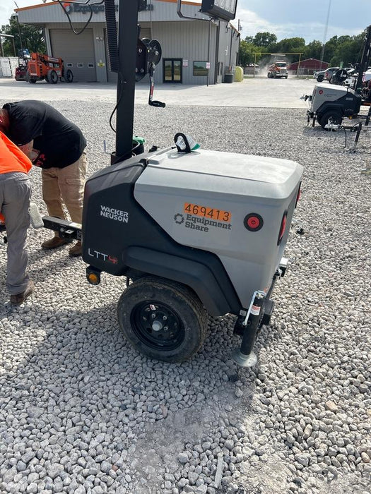 2024 Wacker Neuson LTT4 Diesel, Kohler KDW702, Deep Sea Controller, Auto Start, LED 320W, Bypass Outlet, T3