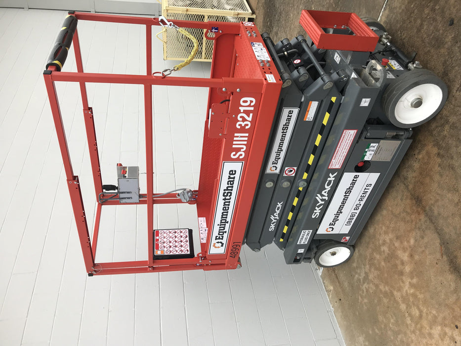 2019 Skyjack SJIII-3219 Standard Options, Trojan Batteries