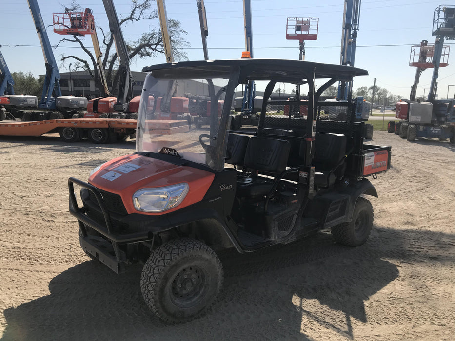 2020 Kubota RTV-X1140W-H Canopy, 4-Seater, Diesel, Windshield Acrylic Clear, Strobe Light, Backup Alarm