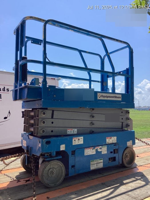 2020 Genie GS-1930 Solid Non Marking Tires, Beacon, Folding rails with half height swing gate