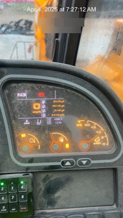 2019 JCB 509-42 74 HP w/CAB/HVAC, Beacon, Aux Hydraulics, Worklights, Solid Tires