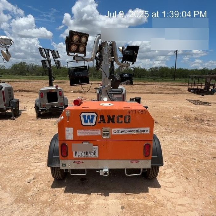 2024 Wanco WLTT-4MM4K Diesel, Deep Sea Controller, Shore Power Plug, Auto Start, (4) 350W LED Floodlights, 4kW Generator, 60 Gal Fuel Tank, 2" Ball, T3