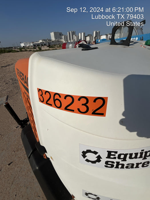 2023 Generac MLT2 Diesel, Flex Switch 120V Input, Powerzone Controller, (4) 320W LED Lights, 4kW Generator, 39.9 Gal Fuel Tank, 2" Ball, T3