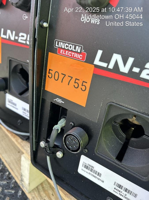 2025 LINCOLN ELECTRIC LN-25X w/Flowmeter