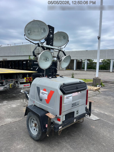 2019 Wacker Neuson LTV6L-MH Wacker Neuson LTV6L Mobile Light Tower w/Fuel Level Sensor Installed