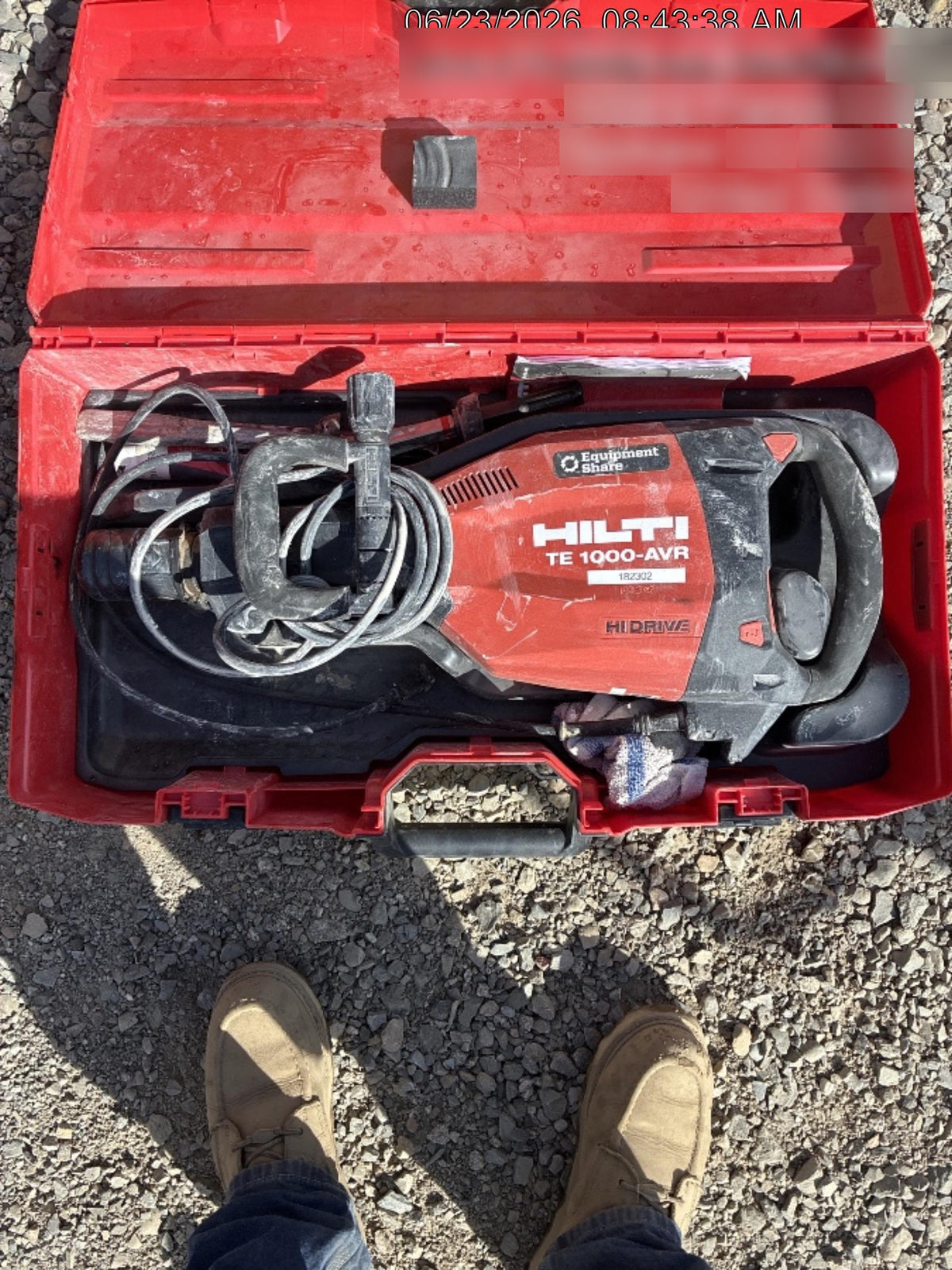 2021 HILTI TE 1000-AVR