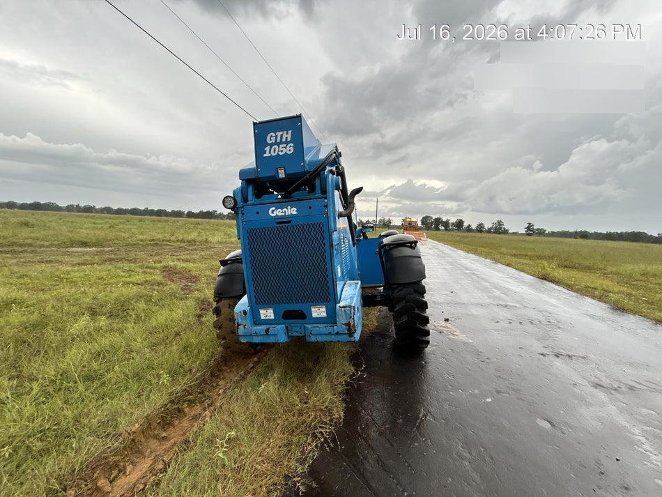 2017 Genie GTH-1056 Genie GTH1056, Solid Tires, 60" carriage, Open ROPS
