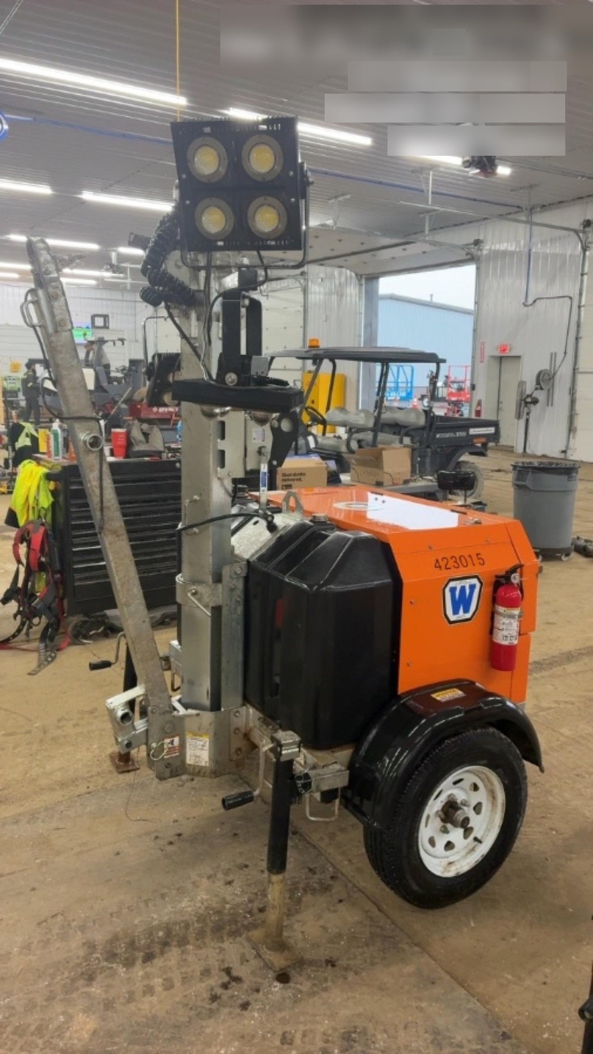 2024 Wanco WLTT-4MM4K Diesel, Deep Sea Controller, Shore Power Plug, Auto Start, (4) 350W LED Floodlights, 4kW Generator, 60 Gal Fuel Tank, 2" Ball, T3