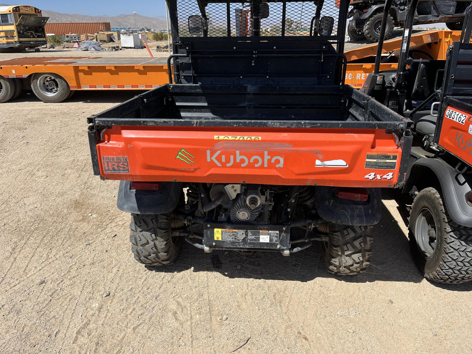 2021 Kubota RTV-X1140W-H Plastic Canopy, Windshield Acrylic Clear, LED Strobe Light, Wire Harness Kit, Back up Alarm