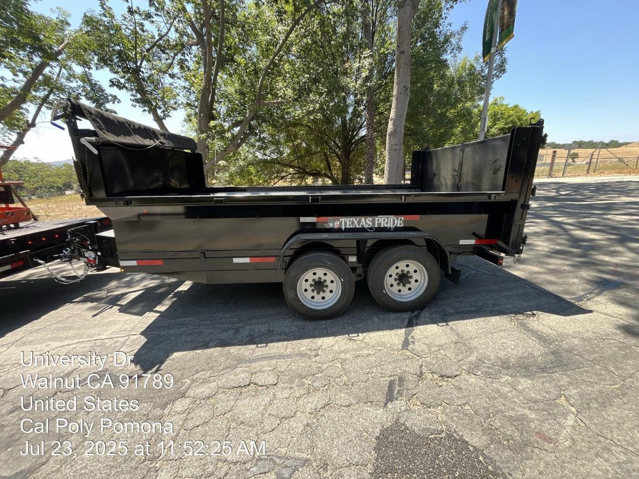 2025 TEXAS PRIDE TRAILERS DT714416KBP