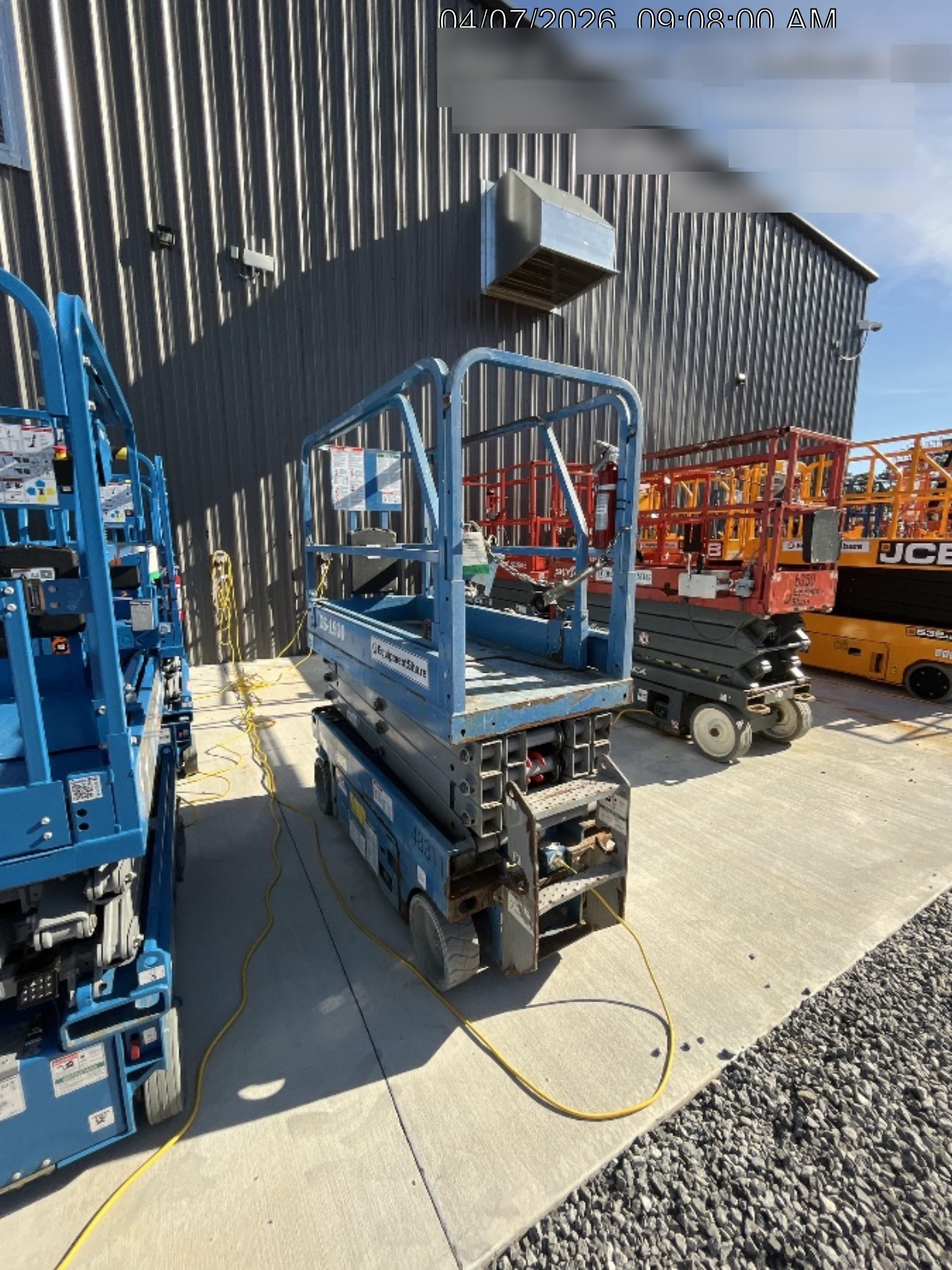2019 Genie GS-1930 Fixed Rails with Chain Entry