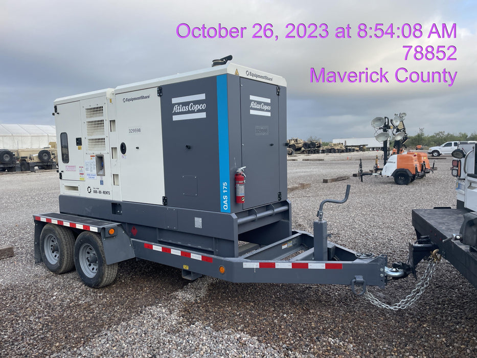 2023 ATLAS COPCO QAS 175