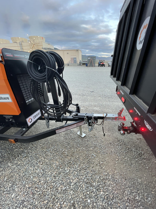 2022 Lincoln Electric Vantage 322 Trlr Mounted, Cable Rack, Light Kit, ES Decals