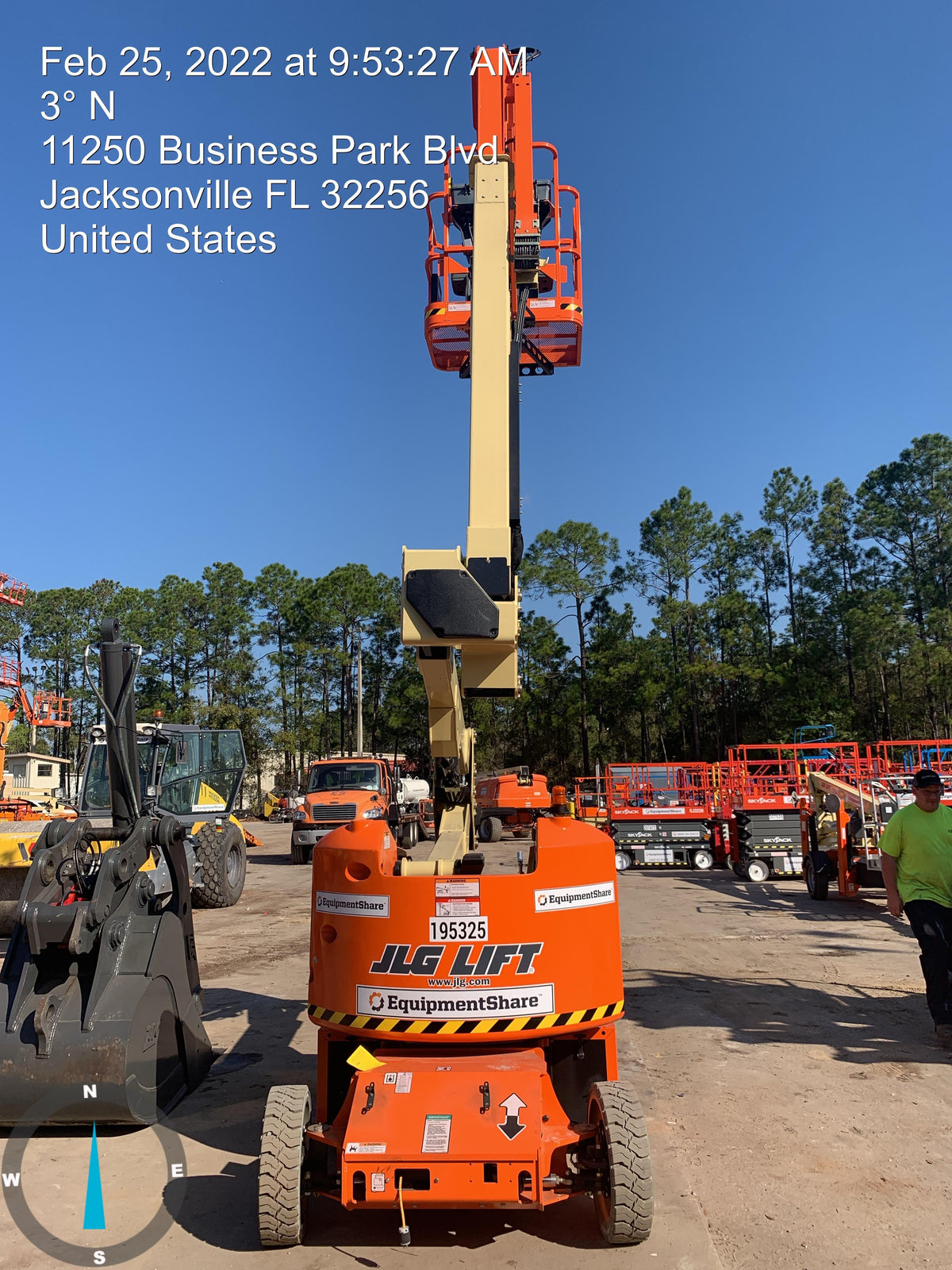 2021 JLG E400AJP Narrow