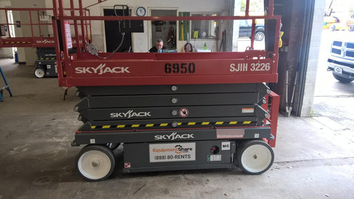 2018 Skyjack SJIII-3226 Skyjack SJIII3226 Scissor Lift w/Trojan Batteries