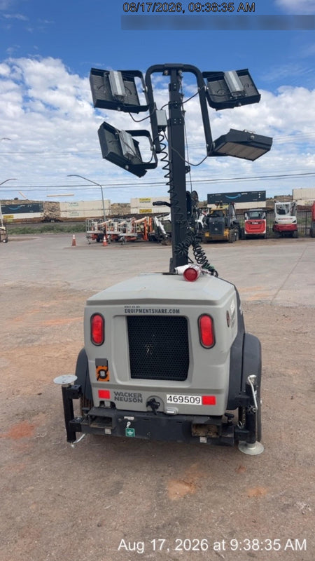 2024 Wacker Neuson LTT4 Diesel, Kohler KDW702, Deep Sea Controller, Auto Start, LED 320W, Bypass Outlet, T3