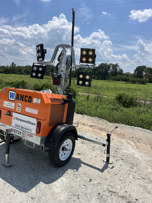 2024 Wanco WLTT-4MM4K Diesel, Deep Sea Controller, Shore Power Plug, Auto Start, (4) 350W LED Floodlights, 4kW Generator, 60 Gal Fuel Tank, 2" Ball, T3