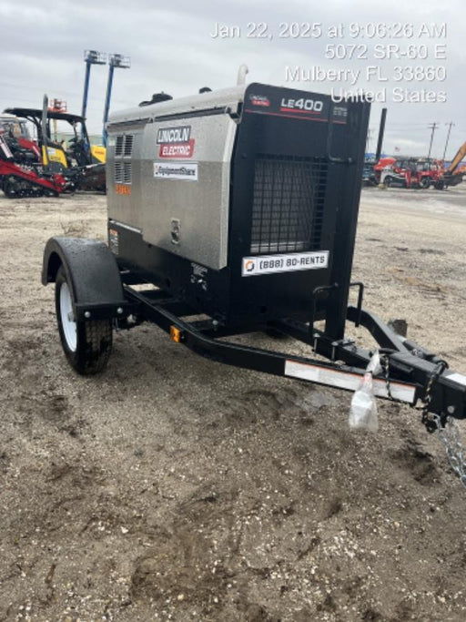 2024 Lincoln Electric LE400 Kubota V1505, Trlr, Cable Rack, Light Kit, ES Decals, T3