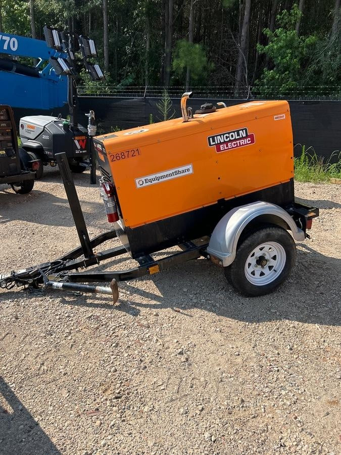 2022 Lincoln Electric LE400 Kubota V1505, Trlr, Cable Rack, Light Kit, ES Decals, T3