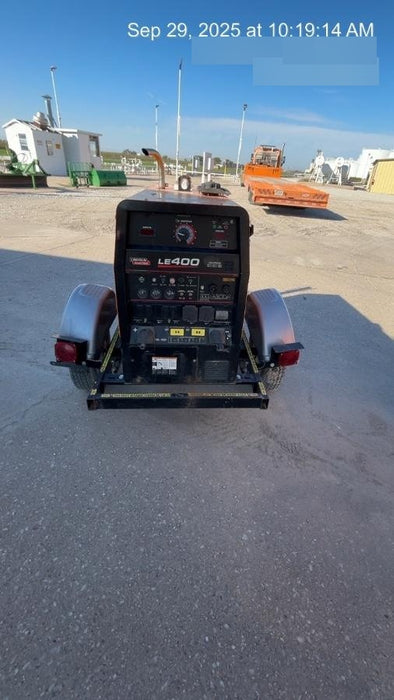 2022 Lincoln Electric LE400 Kubota V1505, Trlr, Cable Rack, Light Kit, ES Decals, T3