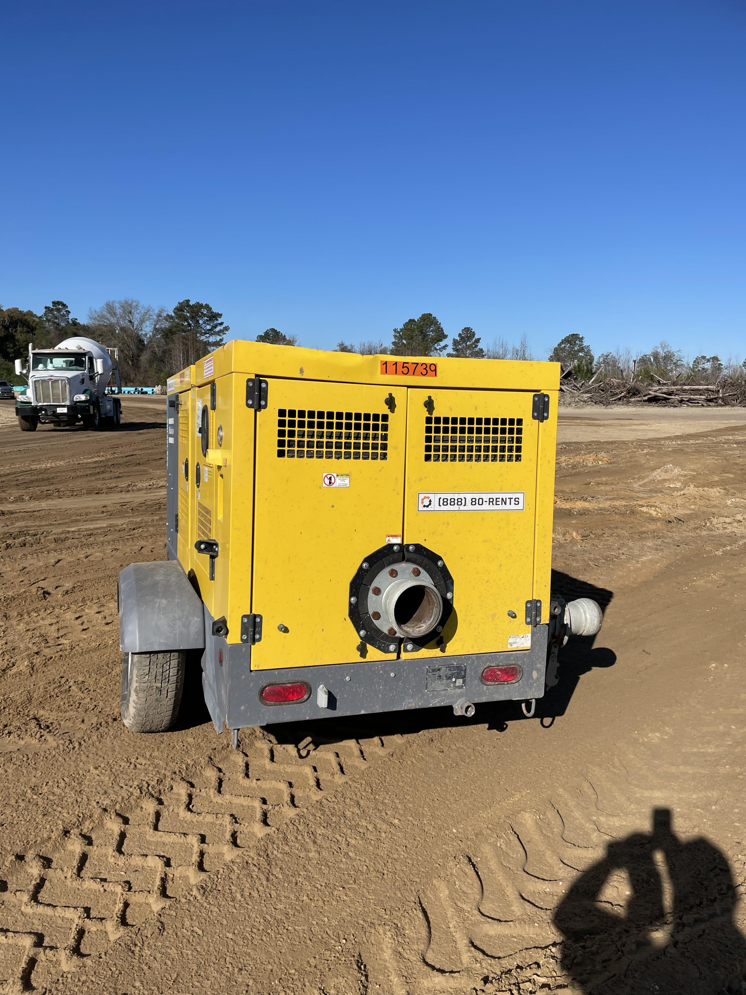 2020 ATLAS COPCO PAS 150 HF CS Enclosed