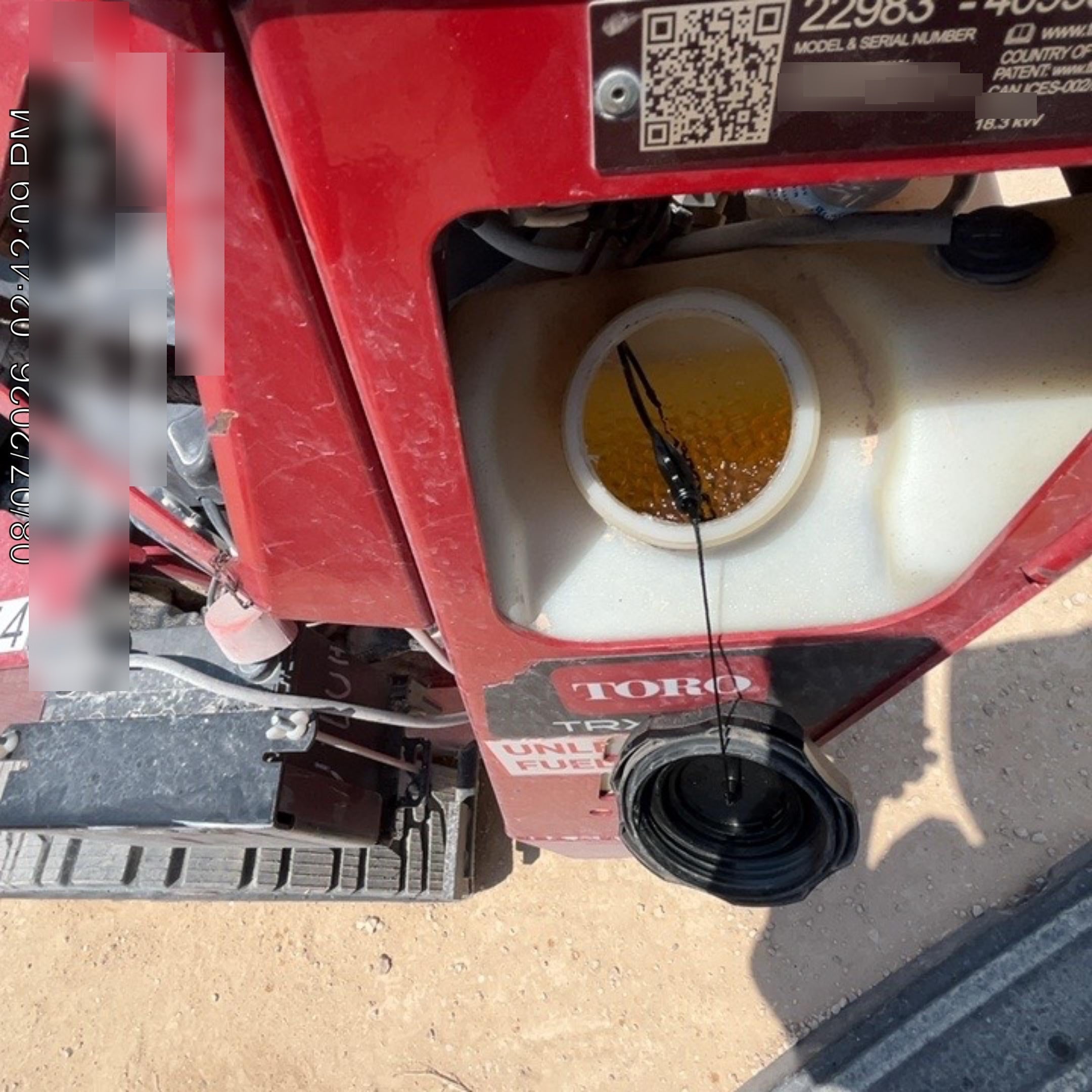 2021 TORO TRX-250