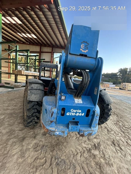 2018 Genie GTH-844 Genie GTH-844D w/Open ROPS, Solid Tires, Work Light/Beacon, 60" Carriage and Forks