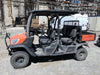 2022 Kubota RTV-X1140W-H Plastic Canopy, Windshield Acrylic Clear, LED Strobe Light, Wire Harness Kit, Back up Alarm