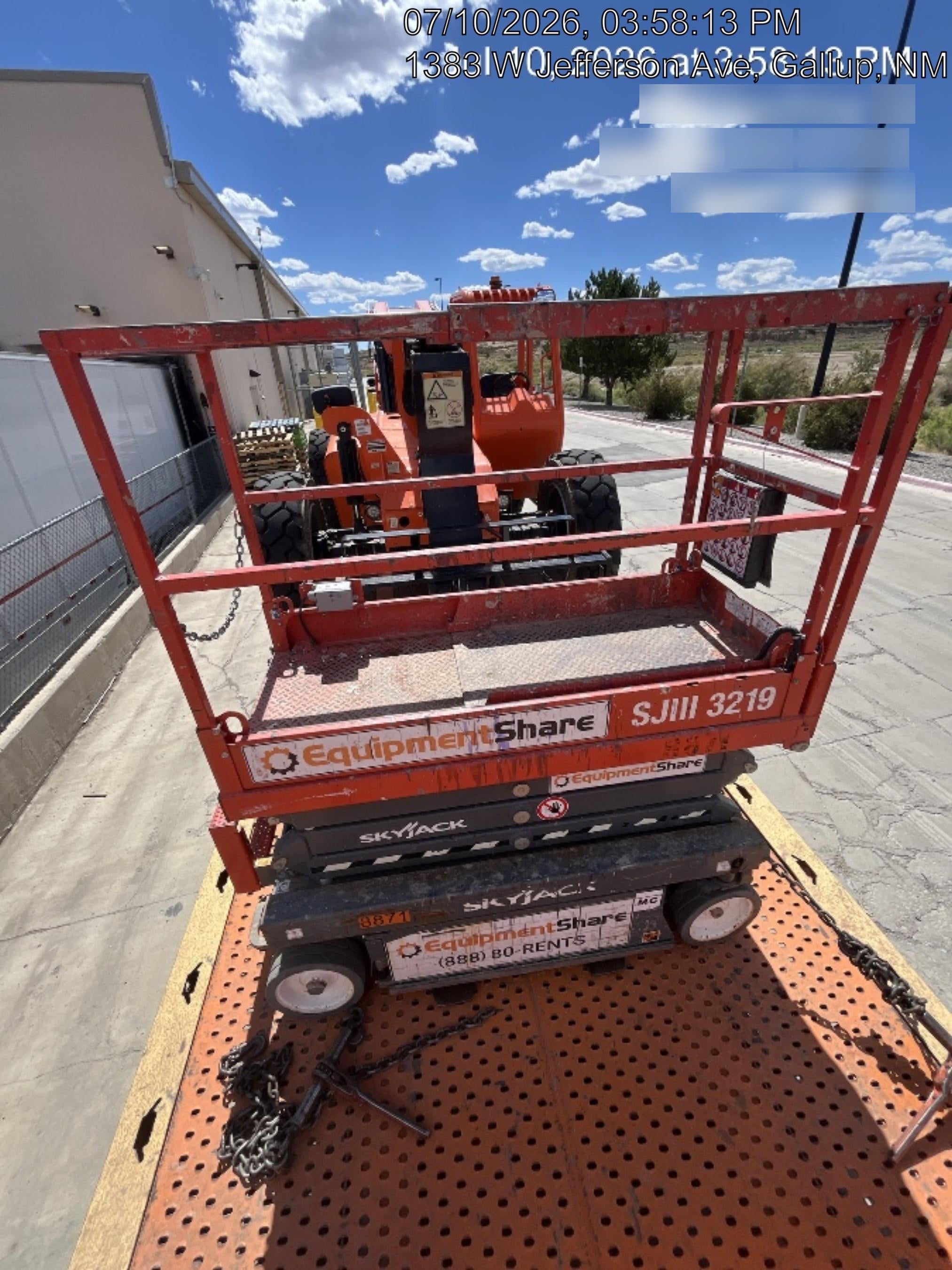 2018 Skyjack SJIII-3219 Skyjack SJIII3219 Scissor Lift