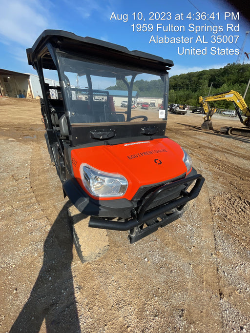 2020 Kubota RTV-X1140WL-H 4 Passenger cart with Plastic canopy, windshield, strobe light, harness, and backup alarm