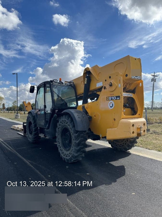 2020 JCB 510-56 Cab/Heat/Air, Solid Tires, Work Lights, Beacon, Aux Hydraulics, Back up Alarm, Lifting Eye, ES Decals