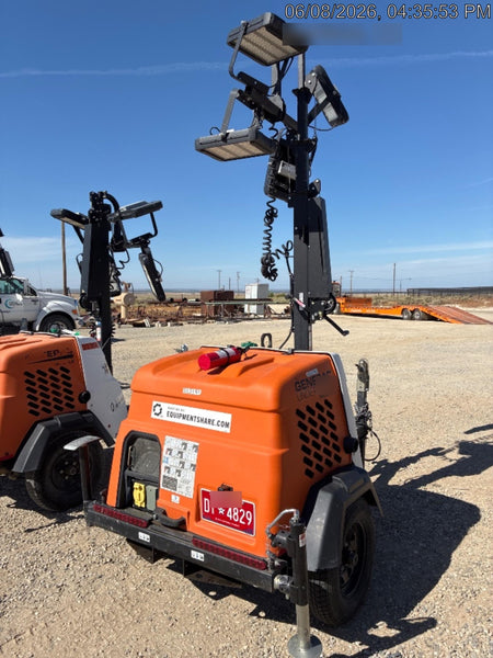 2023 Generac MLT2 Diesel, Flex Switch 120V Input, Powerzone Controller, (4) 320W LED Lights, 4kW Generator, 39.9 Gal Fuel Tank, 2" Ball, T3