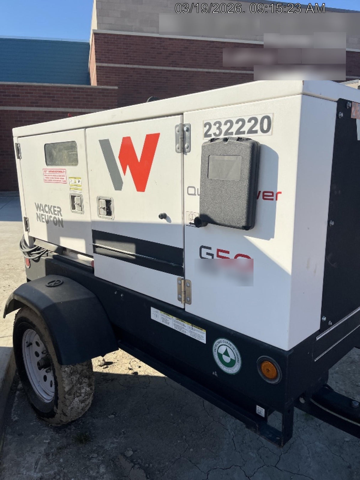 2022 WACKER NEUSON G50