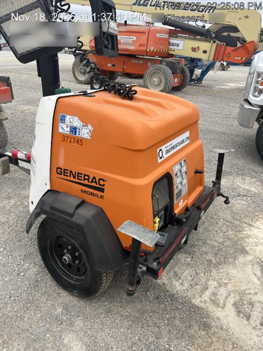 2023 Generac MLT2 Diesel, Flex Switch 120V Input, Powerzone Controller, 
(4) 320W LED Lights, 4kW Generator, 39.9 Gal Fuel Tank, 2" Ball, T3