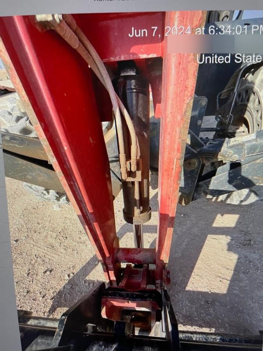 2018 Manitou 12042 Manitou MTA 12042 w/Open ROPS, Work Lights/Strobe, Aux Hyd, Solid Tires, Lift Hook, 66" Carriage, 72" Forks, Outriggers