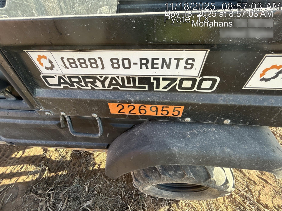 2022 Club Car CA1700D Canopy, Diesel, 4 Passenger