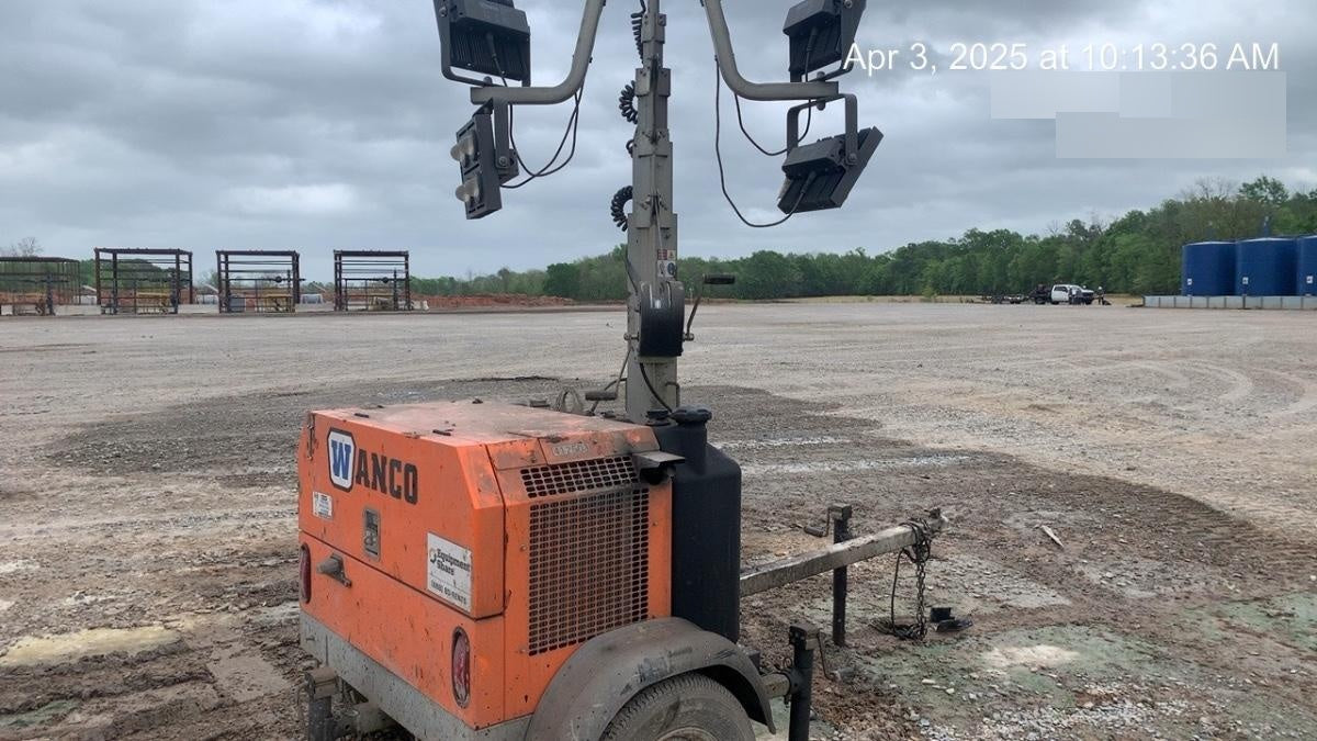 2024 Wanco WLTT-4MM4K Diesel, Deep Sea Controller, Shore Power Plug, Auto Start, (4) 350W LED Floodlights, 4kW Generator, 60 Gal Fuel Tank, 2" Ball, T3