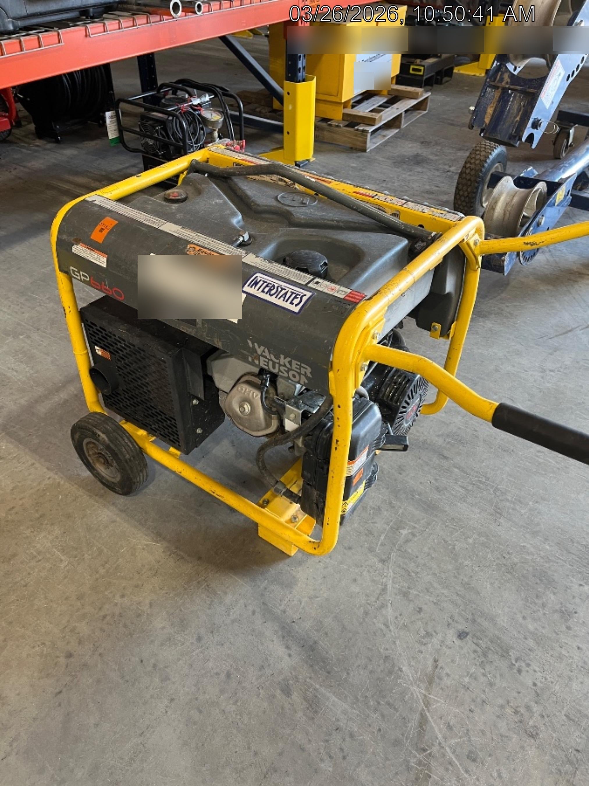 2018 WACKER NEUSON GP6600A