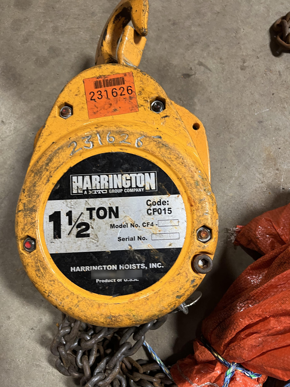 2022 HARRINGTON CF015-20