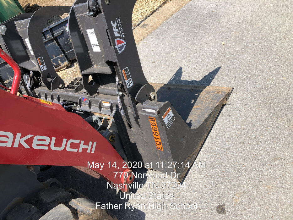 2018 PALADIN 76" Scrap Grapple Bucket - Paladin