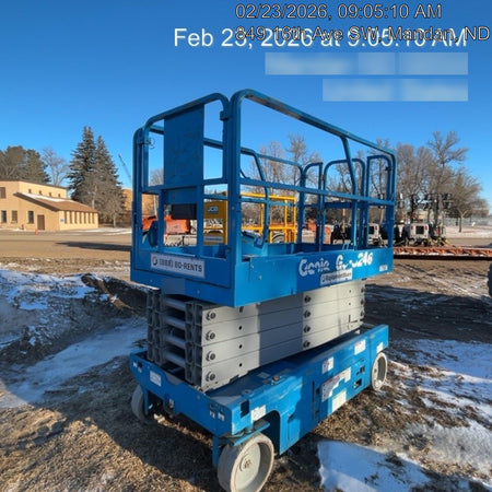 2018 Genie GS-3246 GS-3246 w/Folding rails, Full height swing gate