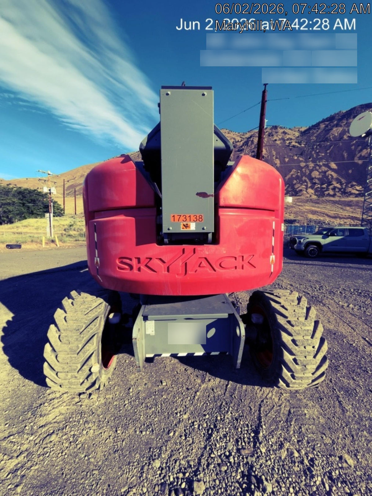 2021 SKYJACK SJ85 AJ