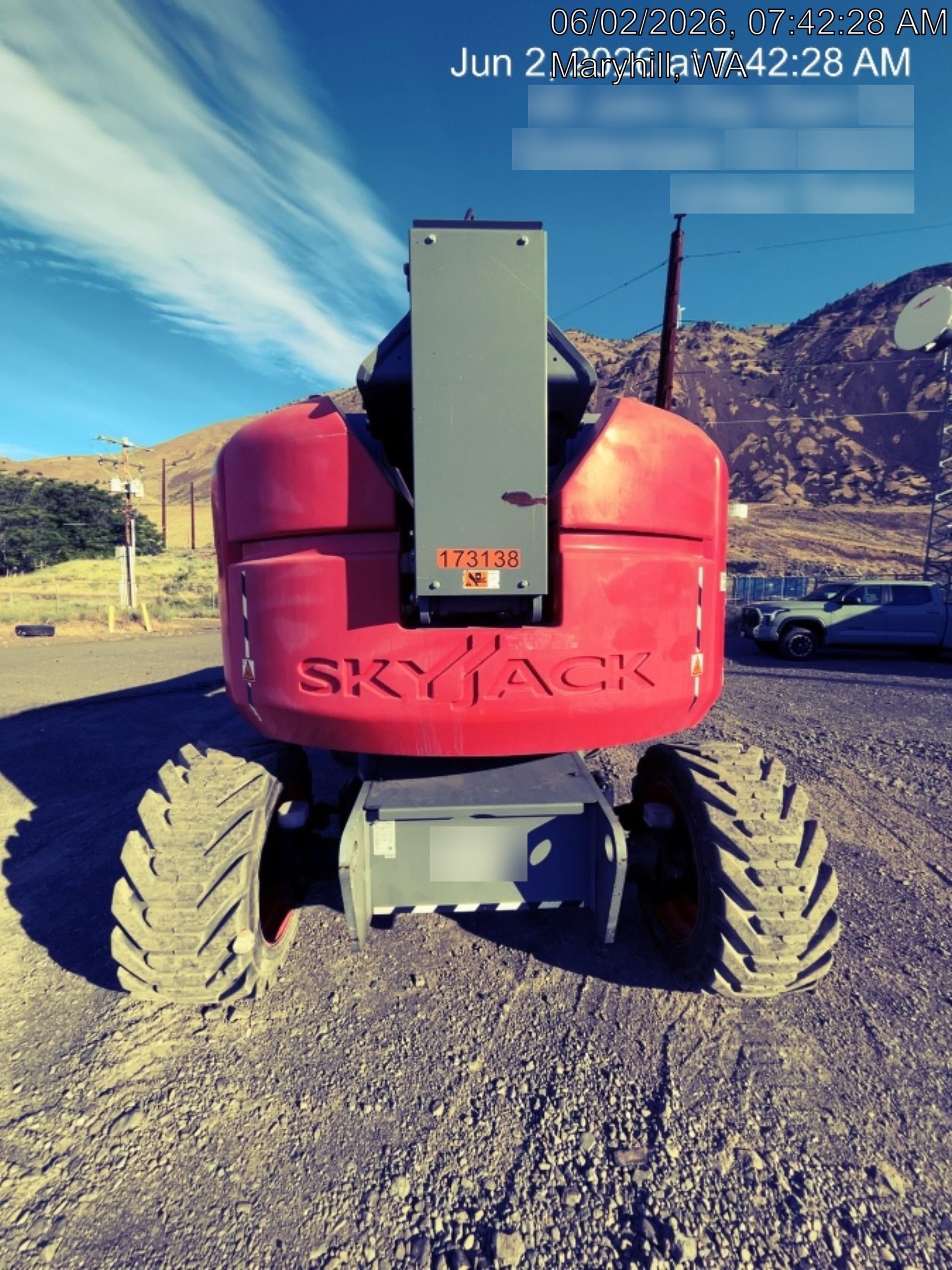 2021 SKYJACK SJ85 AJ